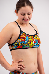 Wham Baam Sam - Ladies Two Piece Swim Top - Chlorine Resistant